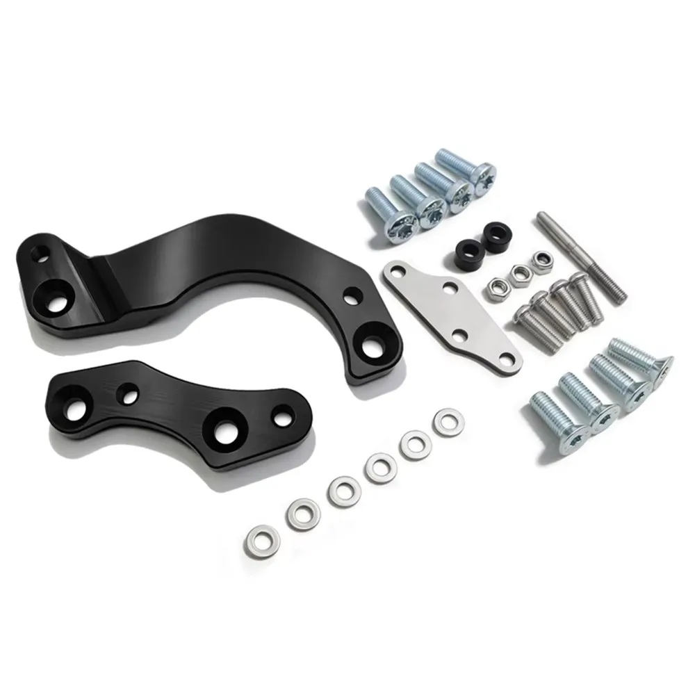Motorcycle Rider Footpeg Lowering Kit Foot Peg Lowering Brackets For BMW R12 G/S R12G/S R12GS 2025-2026