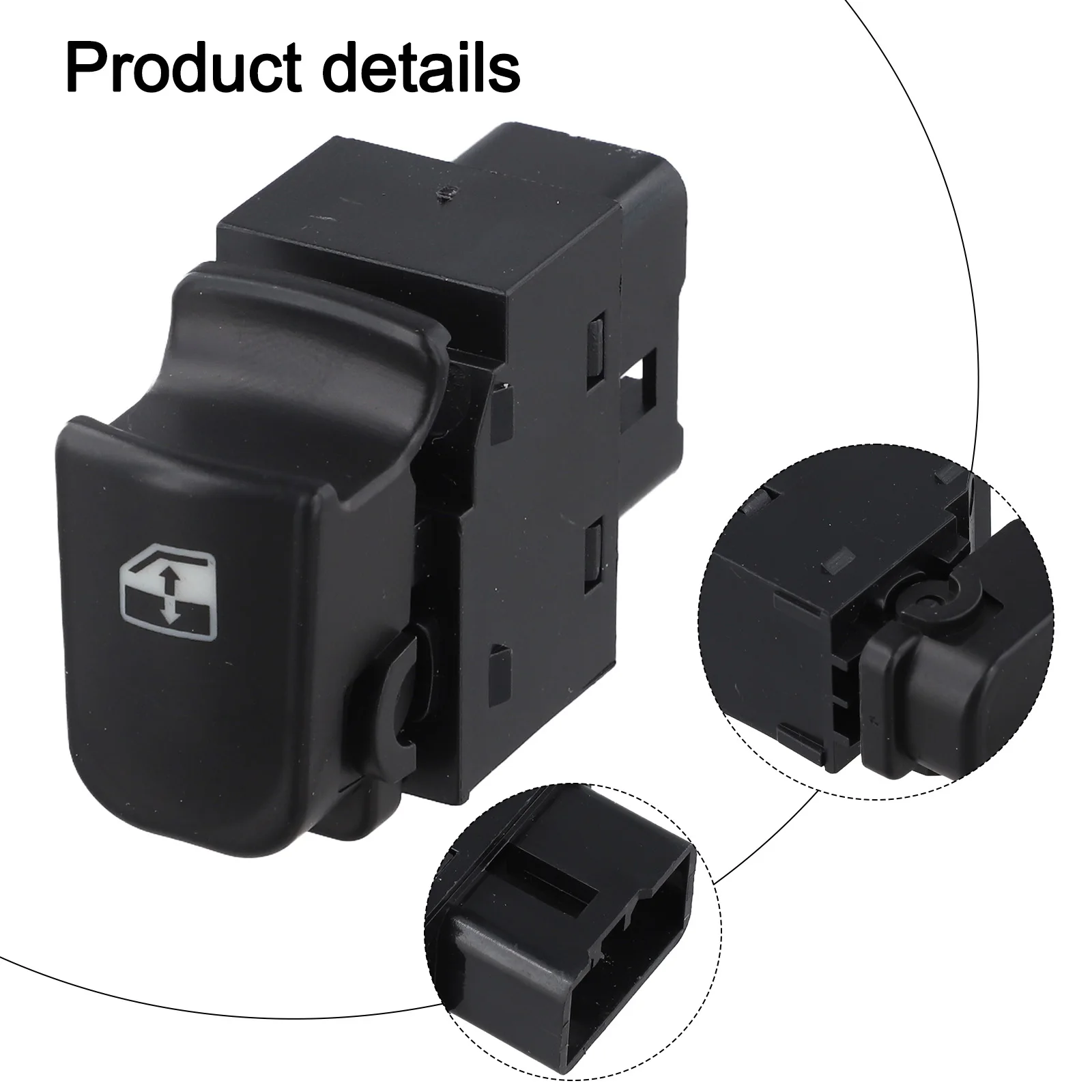 for Car Window for Control Electric Window Switch Power Window Master Switch Easy Installation Robust Plastic Construction