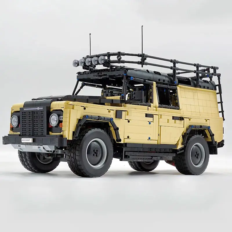 Klassieke YC-23029 High-Tech Building Land Off-road Rover Model MOC 1:8 Bakstenen Blokken Educatief DIY Speelgoed Fit Kids Chrismas Gift