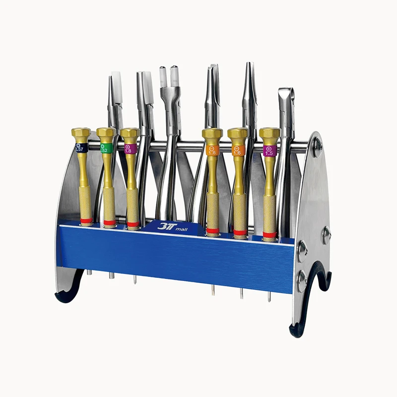 

12pcs Eyeglass Pliers Screwdriver Kit Optical Repair Hand Tools Bracket Eyeglass Adjustment Accessories Set