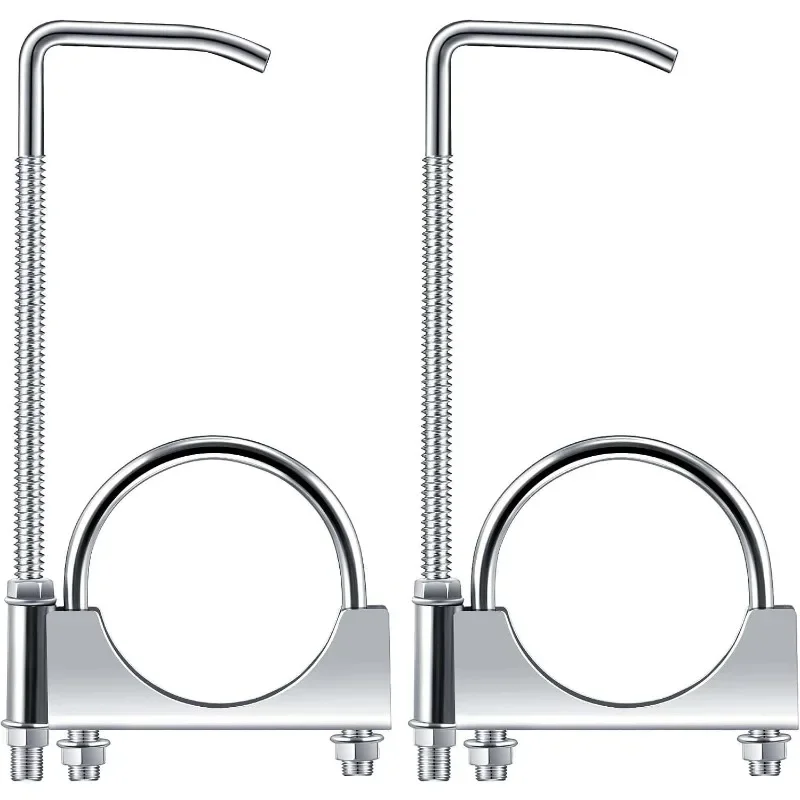 

Automobile Exhaust Clamp Hook 2.5Inch/3Inch Exhaust Clamp With Hanger Exhaust Clamp Clamp With Hanger Rear Muffler Hanger