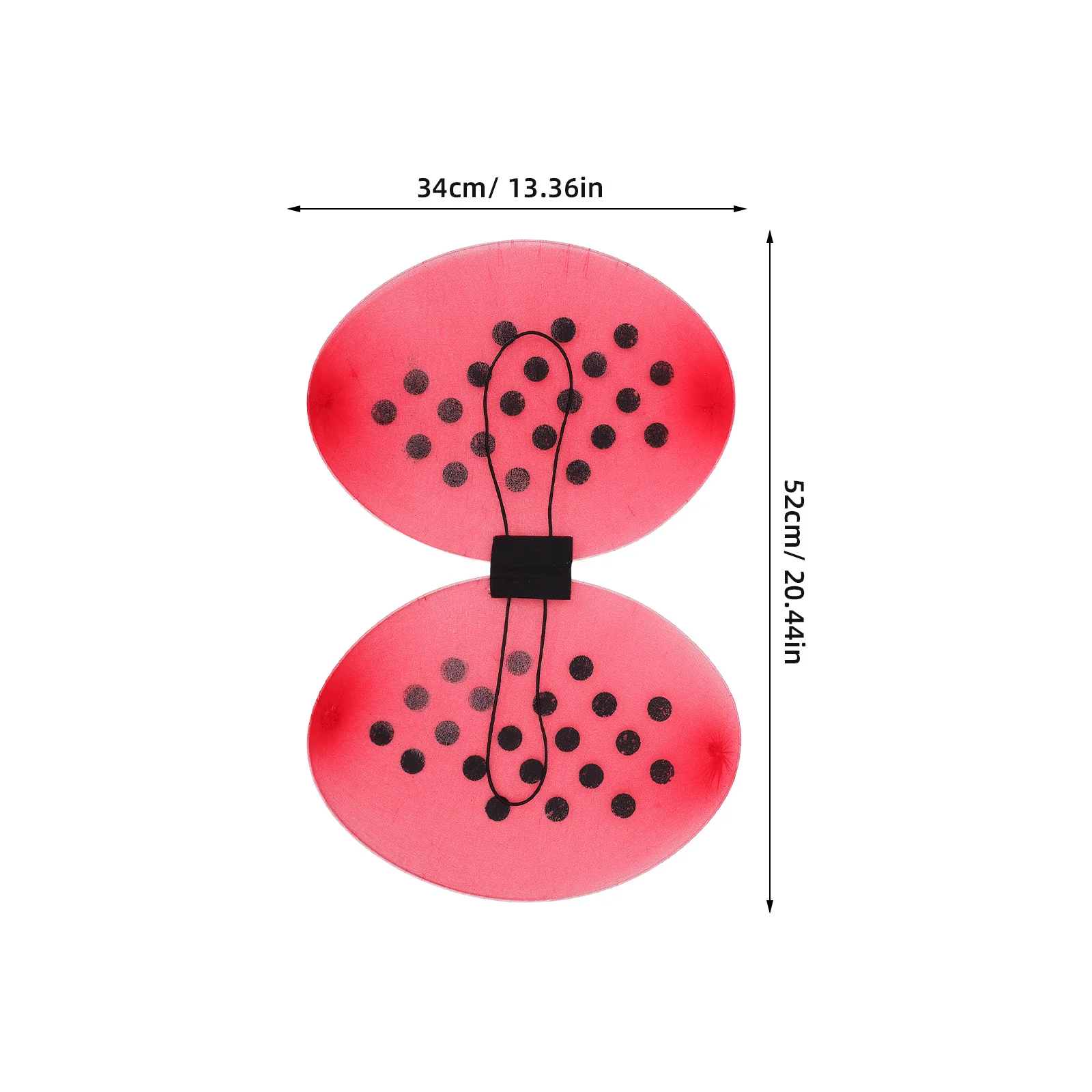 Składane Skrzydła Biedronki Lekki Kostium Dziecięcy na Halloween Urodziny Bal Maskowy Przebranie dla Małej Dziewczynki Rekwizyt Skrzydła