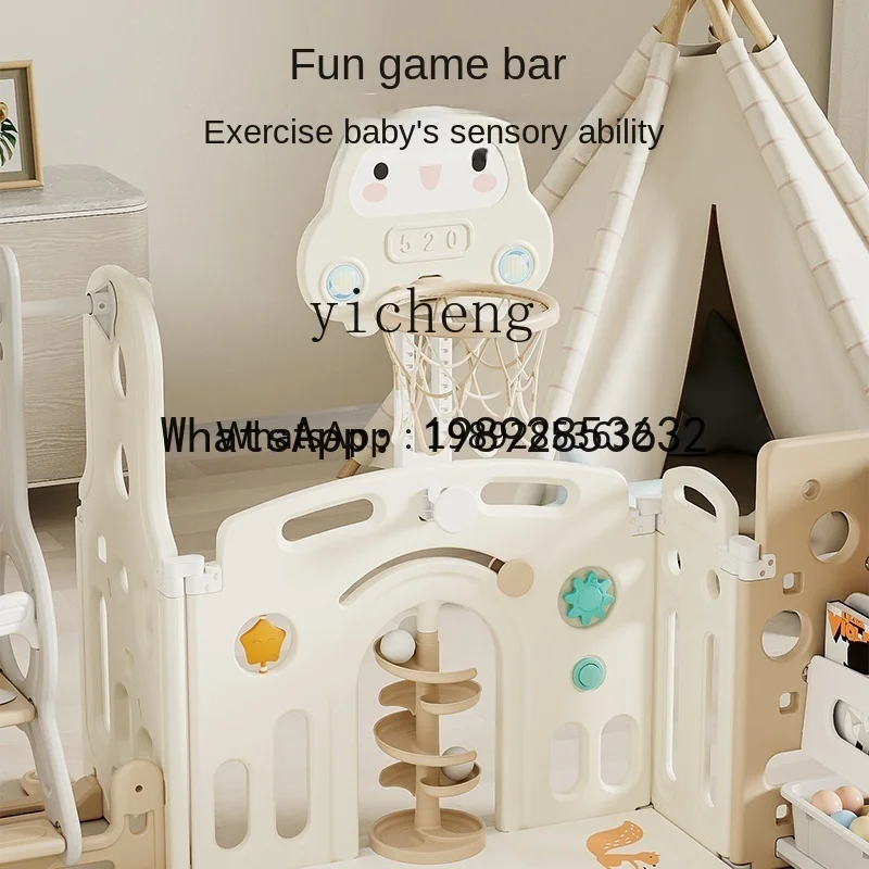 WL الأطفال الأرض الطفل سياج الطفل لعبة المنزل سياج الأطفال تسلق الوسادة #3