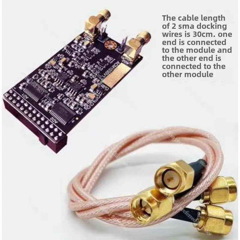 FPGA Development Board Dual-channel High-speed ADC Module Data Acquisition Signal Acquisition and Processing 10-bit 50M