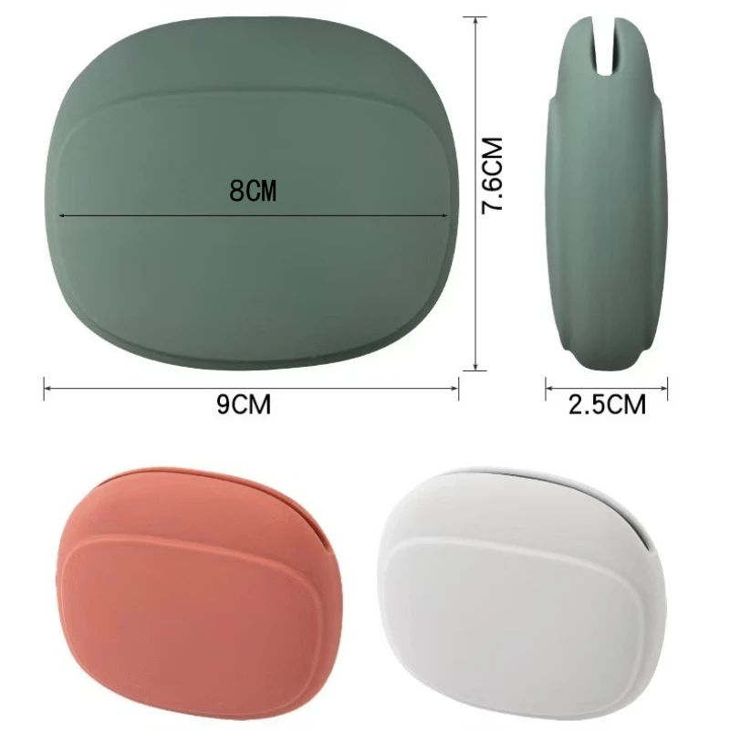 Silikon-Aufbewahrungstasche Tragbare Datenkabel-Aufbewahrungsboxen Kopfhörer-Ladegerät-Aufbewahrungsbox Schlüssel-Lippenstift-Halter Reise-Kabel-Organizer – Detail 1