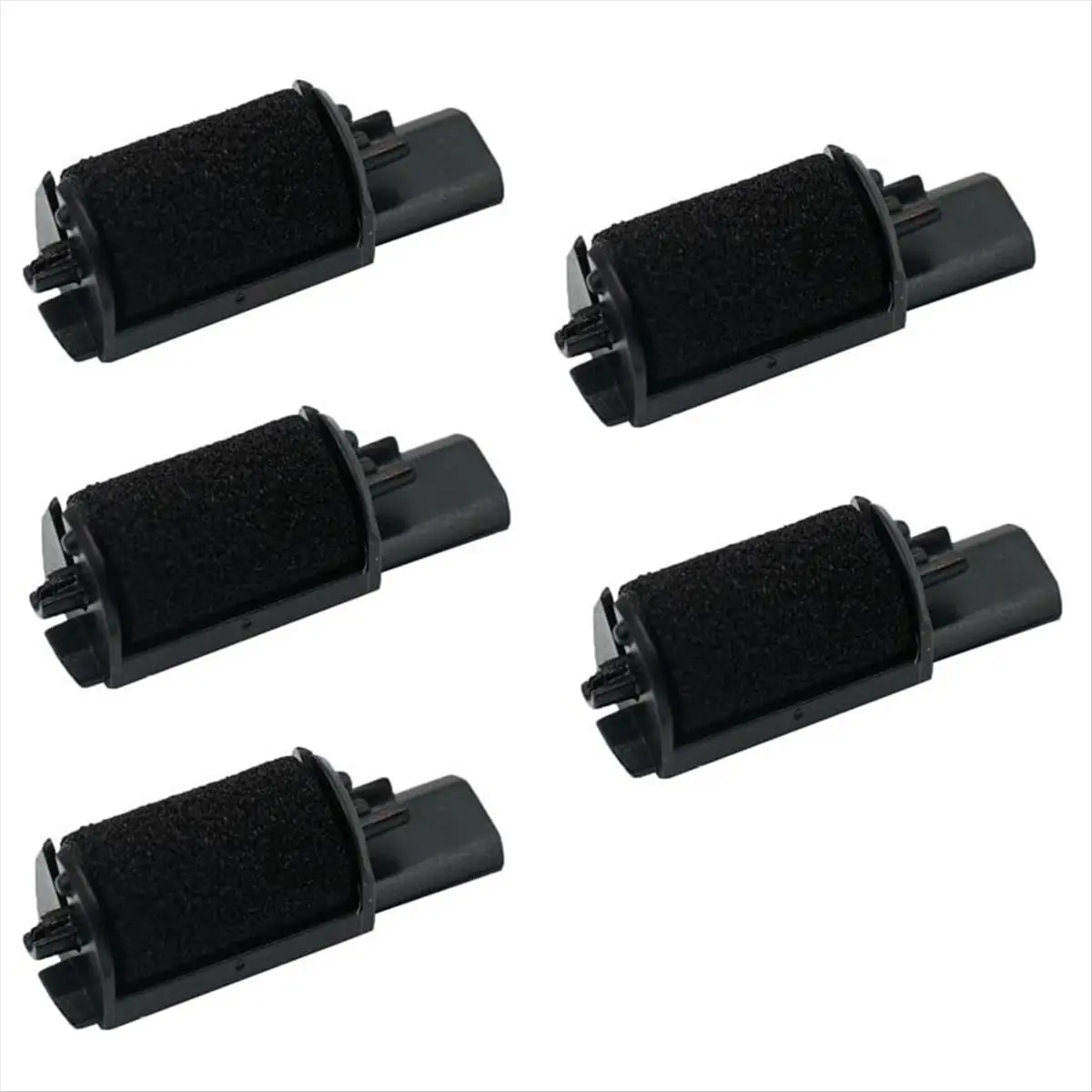 A24I 5Pcs IR40 Black Ink Roller Printer Ribbon for ER100 FR 2550 2500 100 150 7 8 16 1236 Calculator