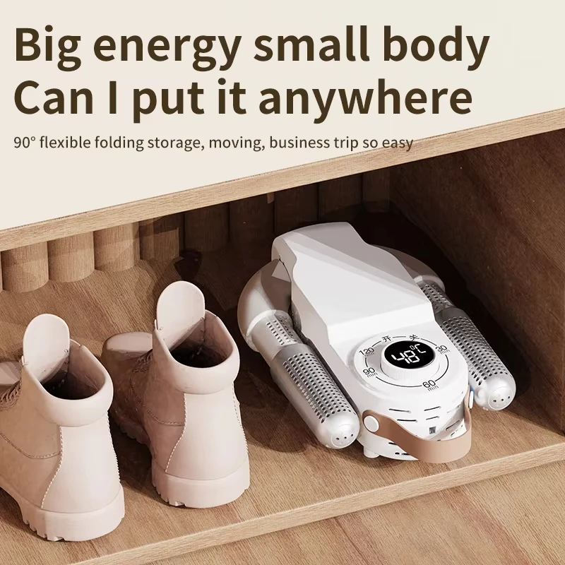 Xiaomi MIJIA Electric Shoes Dryer 220V Portable Foldable Smart Heater Deodorizer Dehumidifier Shoe Drying Machine Foot Warmer