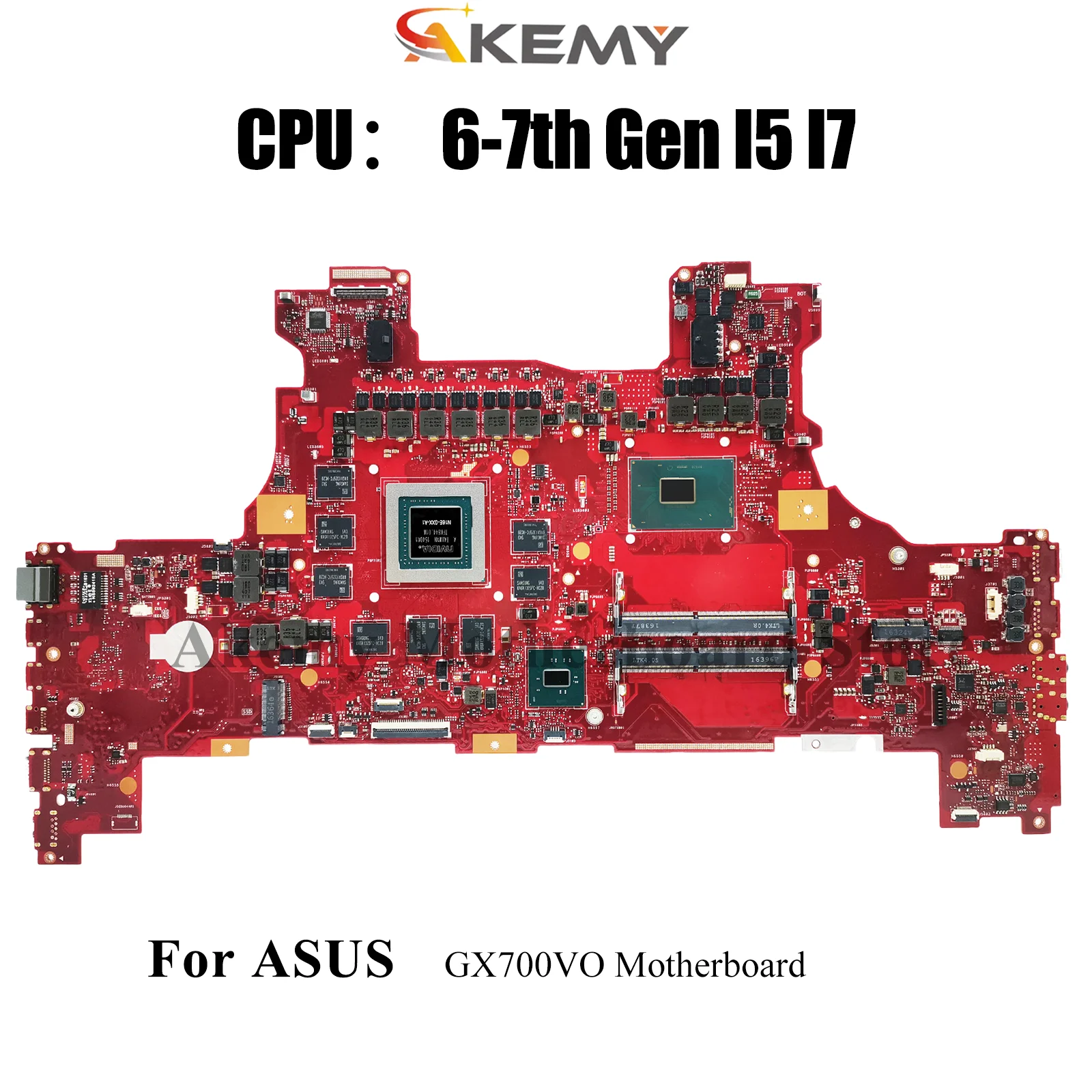 

Материнская плата для ноутбука GX700VO для ASUS ROG GX700VO GX700V, материнская плата для ноутбука с процессором I5 I7, 100% тестирование, ОК, быстрая доставка
