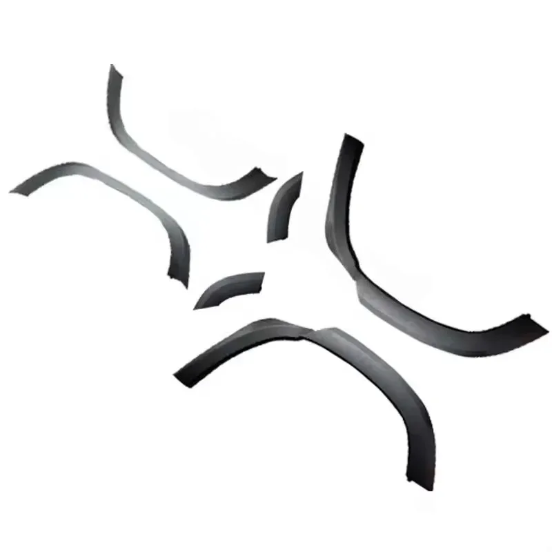 جودة عالية 6PS ماتي الأسود البلاستيك توسيع عجلة الحاجب عجلة قوس ل 2020 + المدافع 110 ترقية الإصدار #3