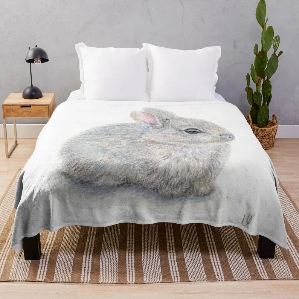 

Bob the Bunny Throw Blanket decorative sofa bed manga warm winter Blankets