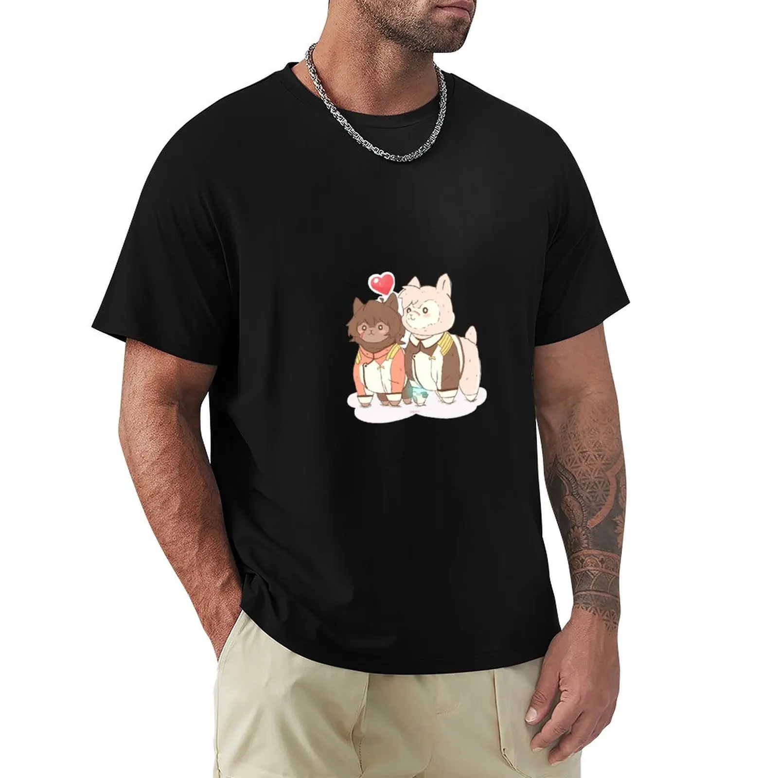 Alpaca Sheith T-Shirt Anti-Fade Casual Tee Shirt
