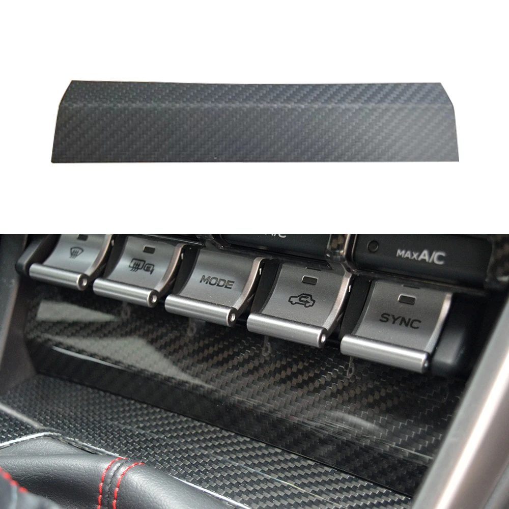 

Real Dry Carbon Interior Matte Carbon Air Conditioning Control Panel For Toyota 86 For Subaru BRZ 2022