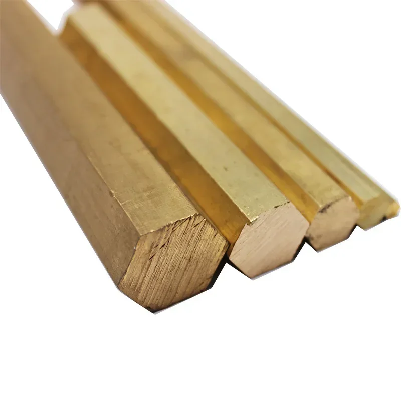 Brass Hexagonal Bar Brass Hex Rods   22mm 24mm 25mm 26mm 28mm 30mm  H59  200mm L