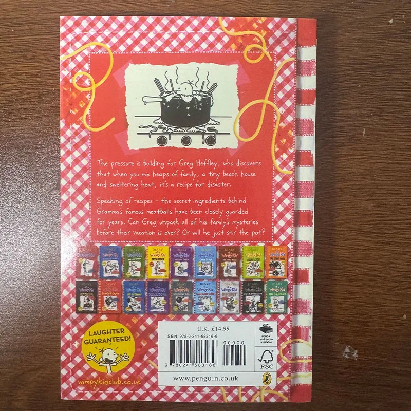 

Diary Of Wimpy Kid English 1 Volume 19 Book Children Fiction Books Manga Novel Books In English Manga Book