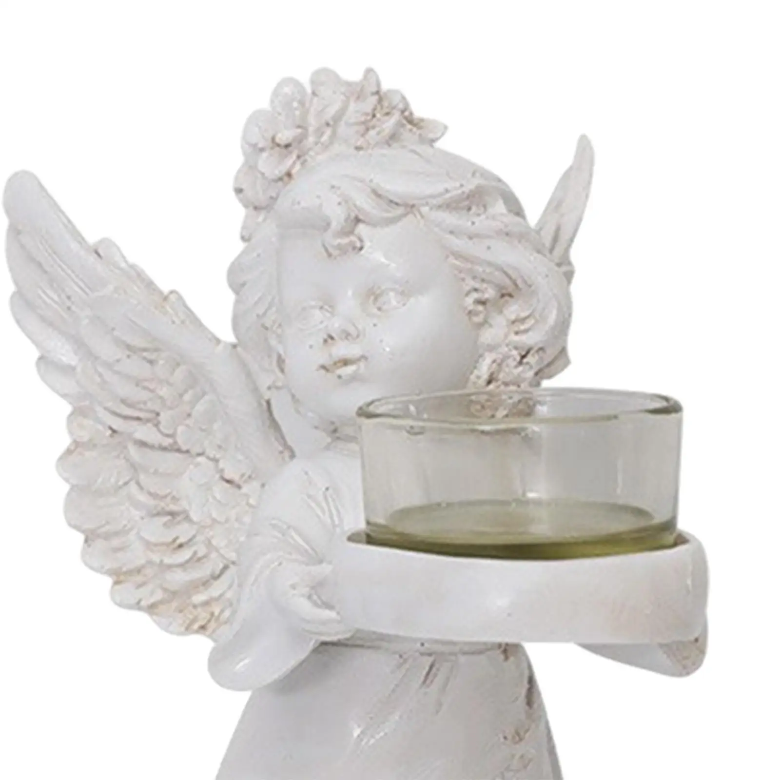Decorative Angel Candle Holder Angel Collection Figurine Angel Figurines for Remembrance Christmas Grief Wedding Funeral