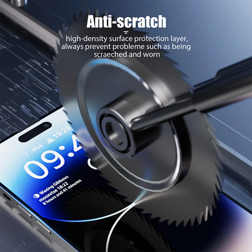 Automatic Installation Anti-peep Screen Protector For Xiaomi Poco X3 X6 X5 X4 F5 F6 M6 M4 M2 M3 Pro Redmi 14C 13 10 13C 10C 12C