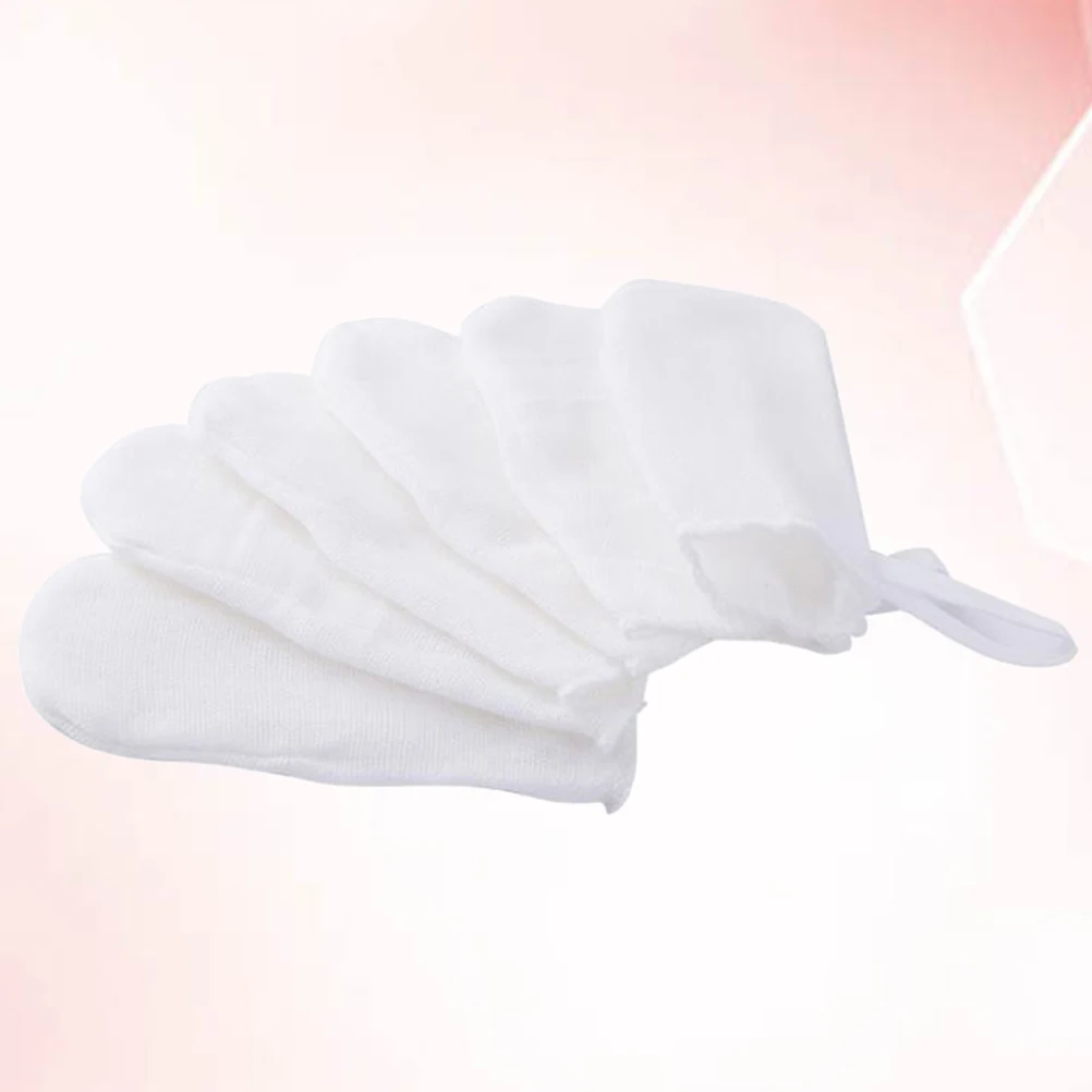 

6 шт., зубная щетка на палец, медицинская марля, регулируемый шнурок для ухода за детскими зубами, щетка для гигиены полости рта, зубная щетка на палец