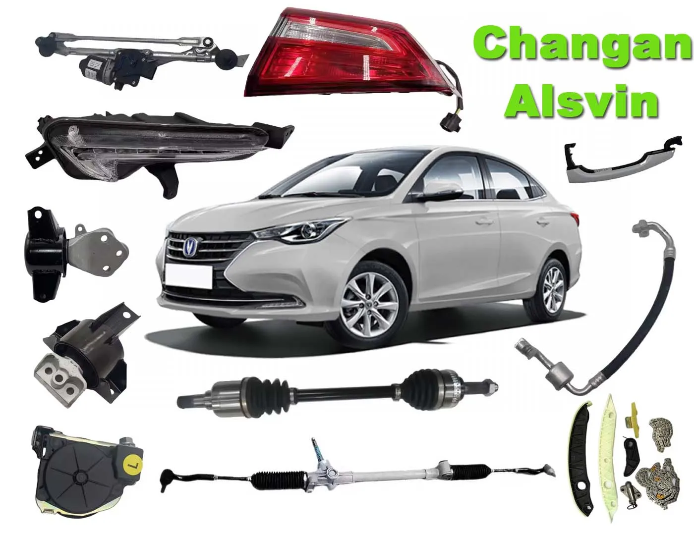 KQXAutomobile Car LED Headlight Headlamp for Changan Star 6350 M201 MD201 Hunter KAICENE F70 KYW Kuayue