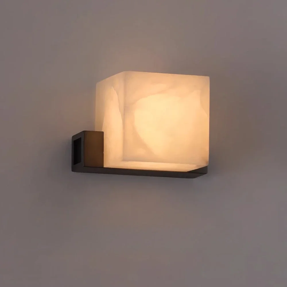 Retro Handcrafted Ambient Wall Sconce, Bedside Light Fixture for Living Room Accent Wall, Dining Room & Hallway Decor