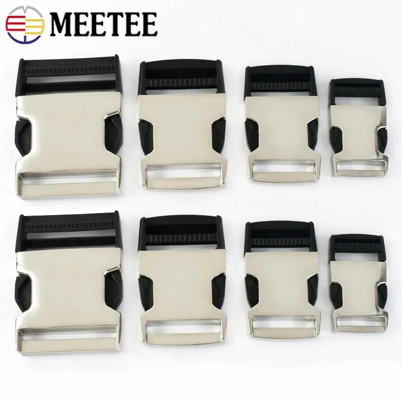 2-5Pcs 25-50mm Plastic Buckle Backpack Side Release Buckles Bag Webbing Strap Adjust Hook Clasp Dog Collar Hardware Accessories