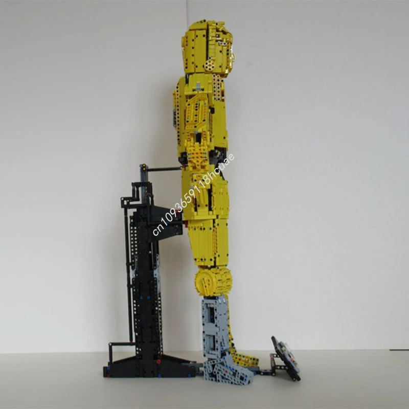 2737 قطعة MOC نموذج B C3PO تكنيك ستار معركة اللبنات الطوب فكرة التعليم الإبداعي اللعب هدايا عيد الميلاد