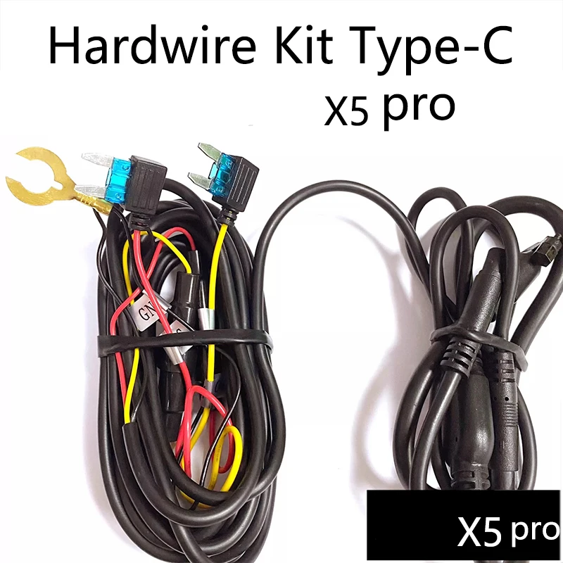 

Для DDPAI 5S pro Hardwire Kit Type-C/для задней камеры DDPAI X5S pro