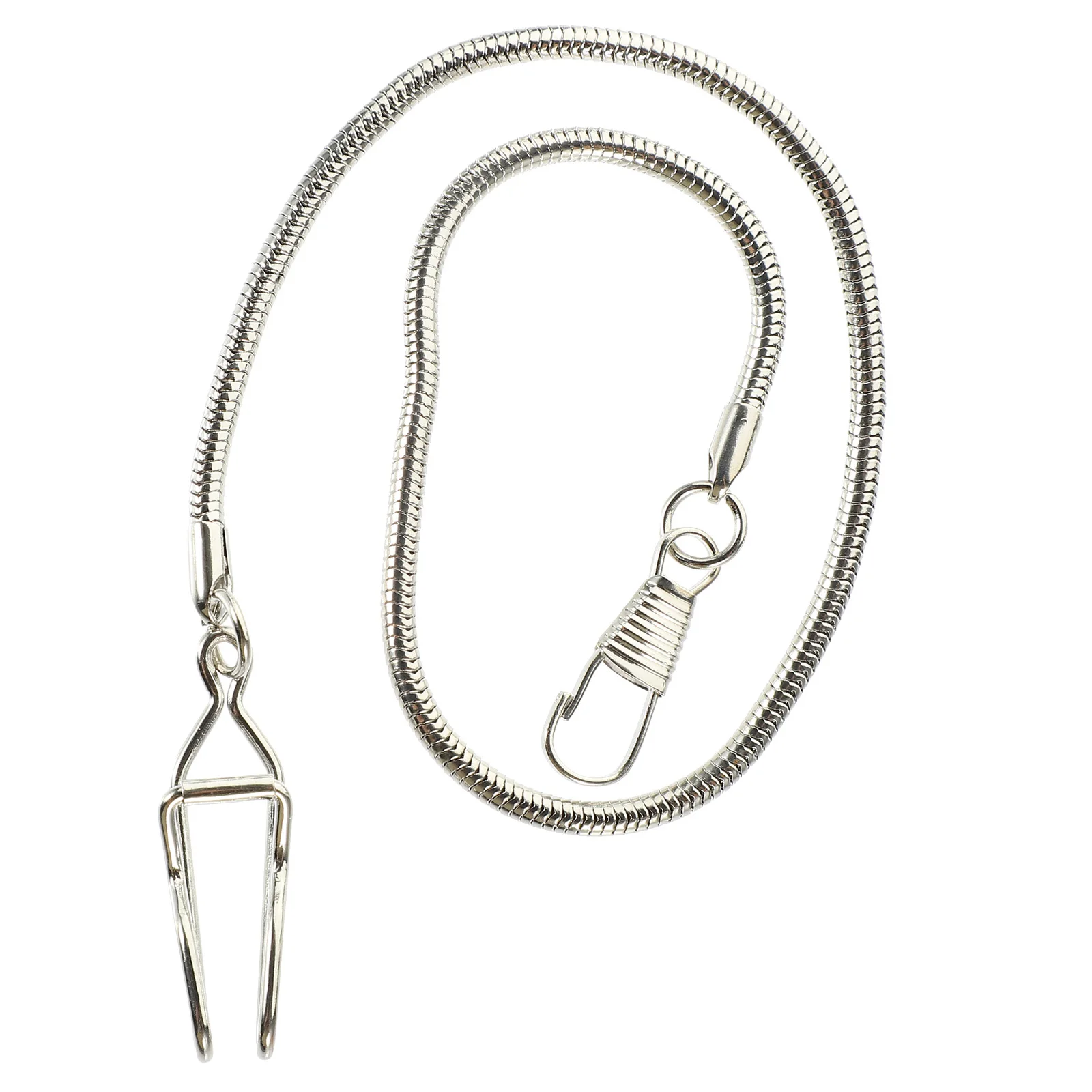 سبيكة ساعة الجيب سلسلة سلسلة معدنية لمشبك الجيب ديكور معلق متعدد الوظائف سترة الجينز ملحق خفيفة الوزن المحمولة #4