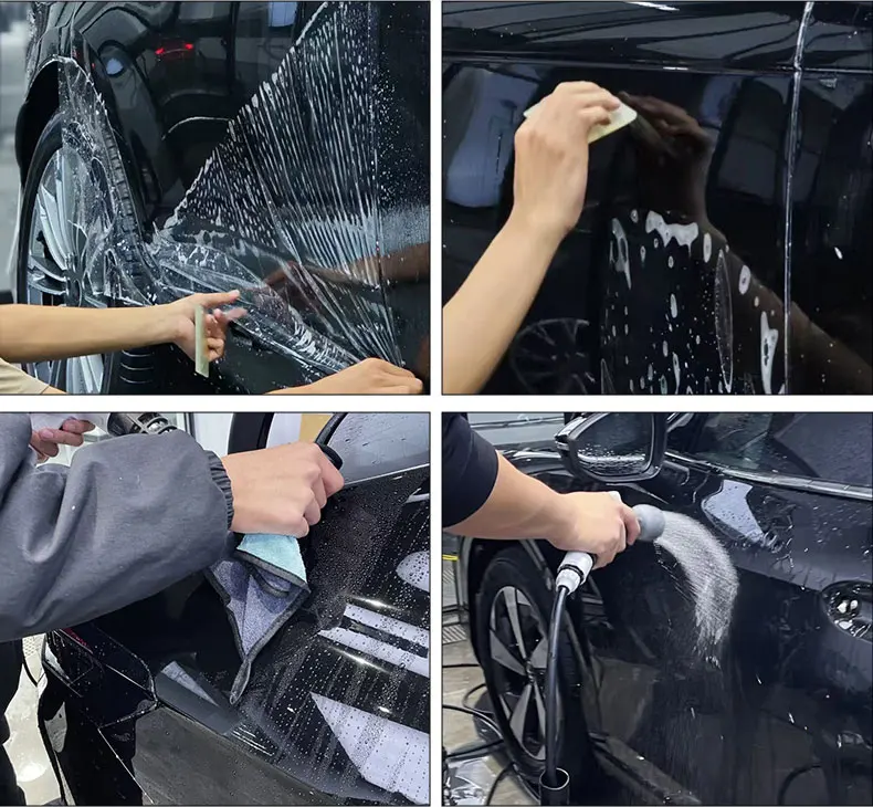 TPU 7.5mil Factory Wholesale Car Body Wrap Film Rolls PPF Car Paint protection Film Self-healing Anti-scratch Anti-yellowing Car