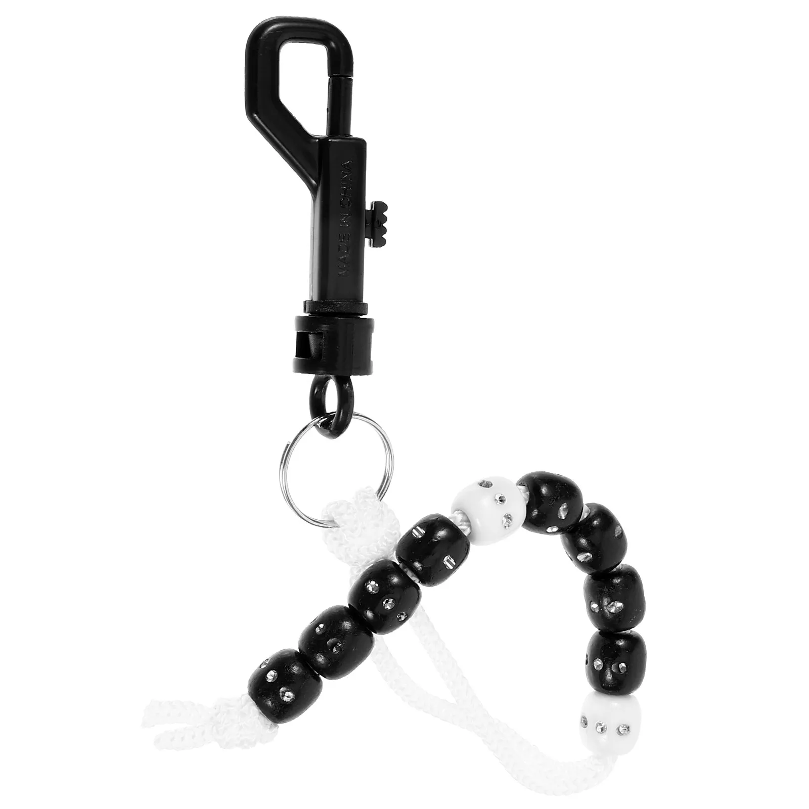 Golf Score Counter Lightweight Plastic Rope Golfing Scoring Chain Portable Stroke Counting Bead Golf Counters