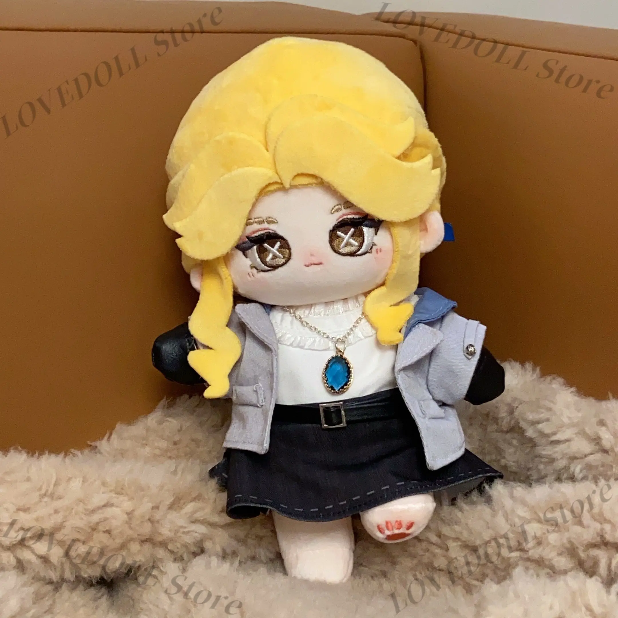 

Аниме-персонаж Элис Дерос из Identity V: Милая плюшевая кукла для косплея, мягкая хлопковая игрушка для переодевания, фигурка-талисман