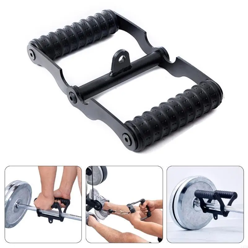 1Pc T Bar Row Attachments Designed for Barbell Deadlifts and Comprehensive Cores Training with Ergonomic Handle