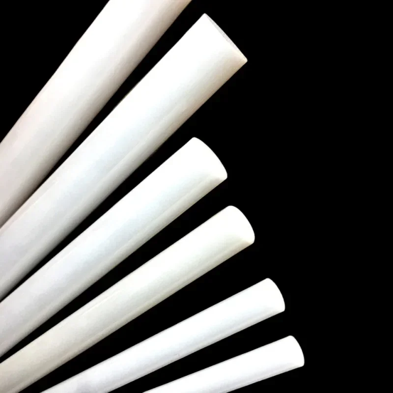 5pcs alumina mirror ceramic rod/alumina insulated solid stirring rod, wear-resistant and high-temperature resistant