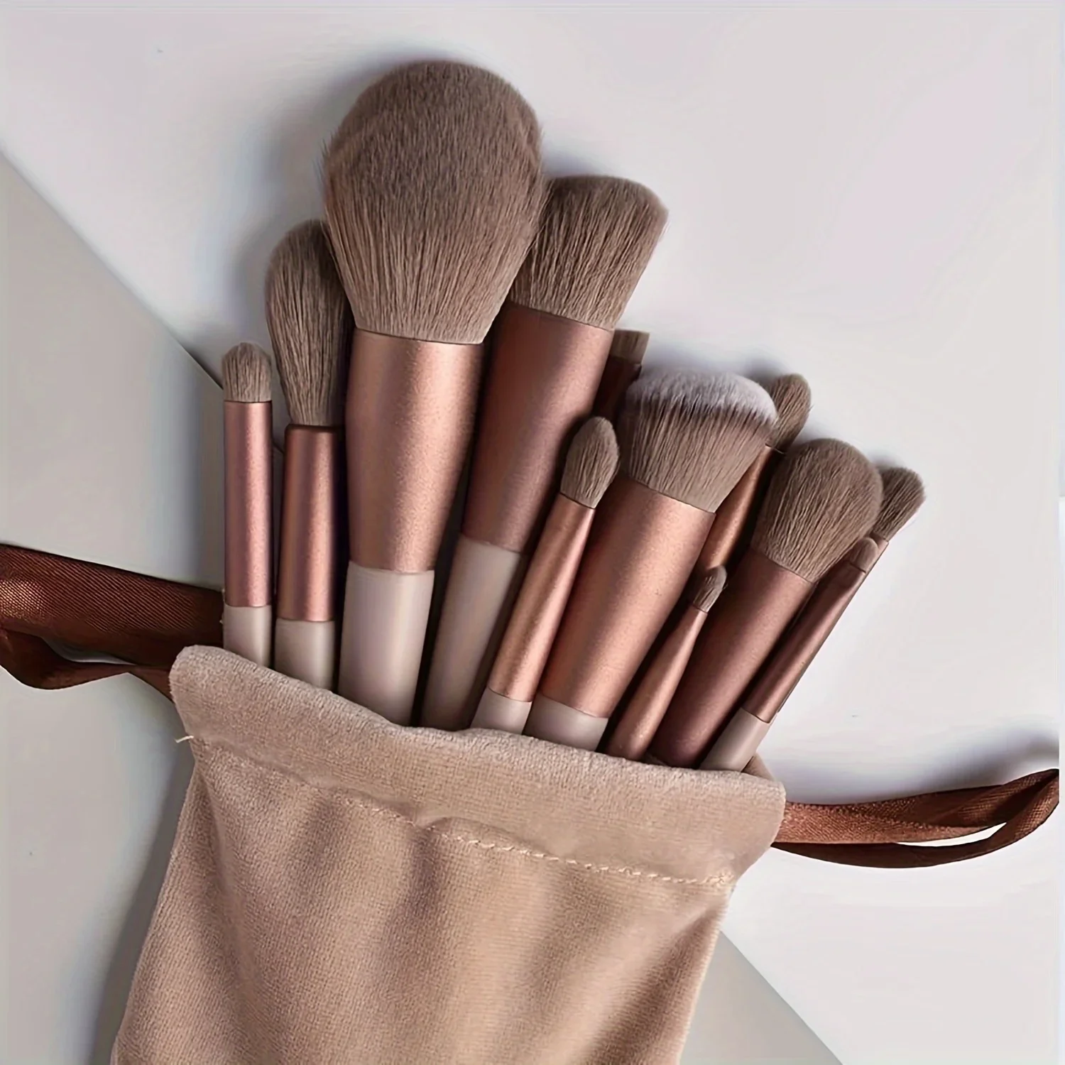 13-teiliges Make-up-Pinsel-Set, Pinselhaar, Lidschatten, Foundation-Make-up, Pinselhaar, Pinsel-Make-up, komplettes Set mit Beauty-Tools