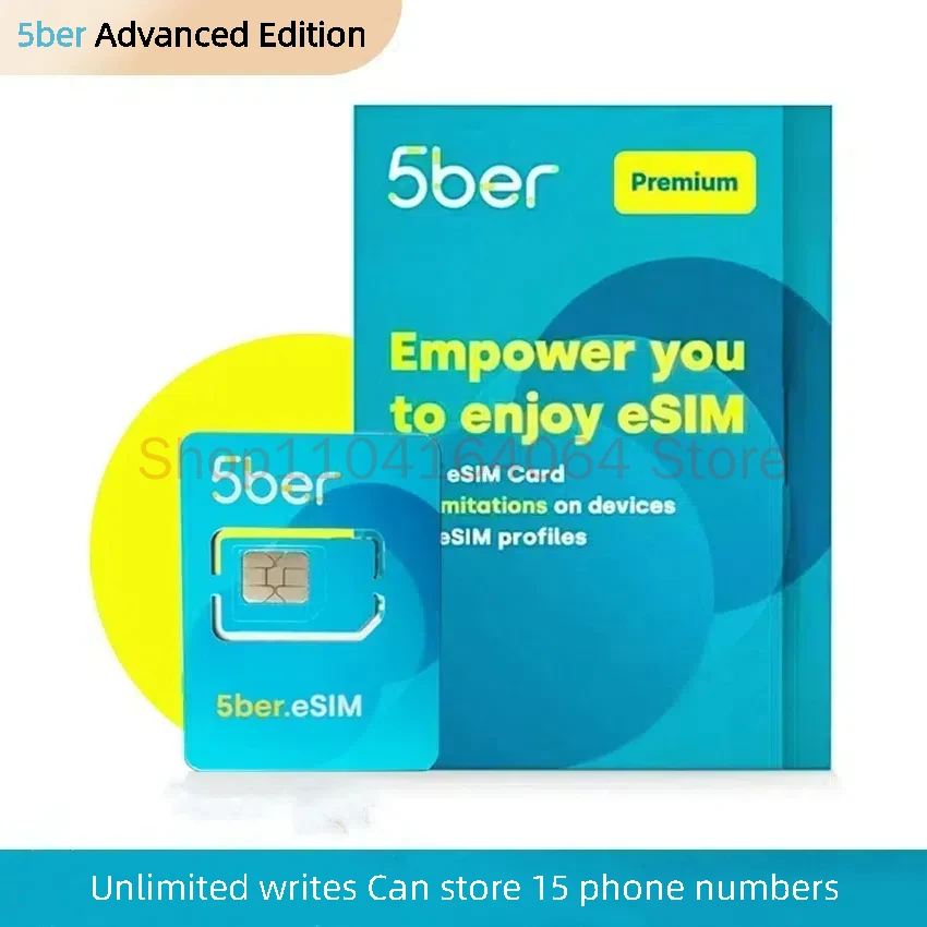 5ber ESIM Mobile Memory Card Advanced Edition