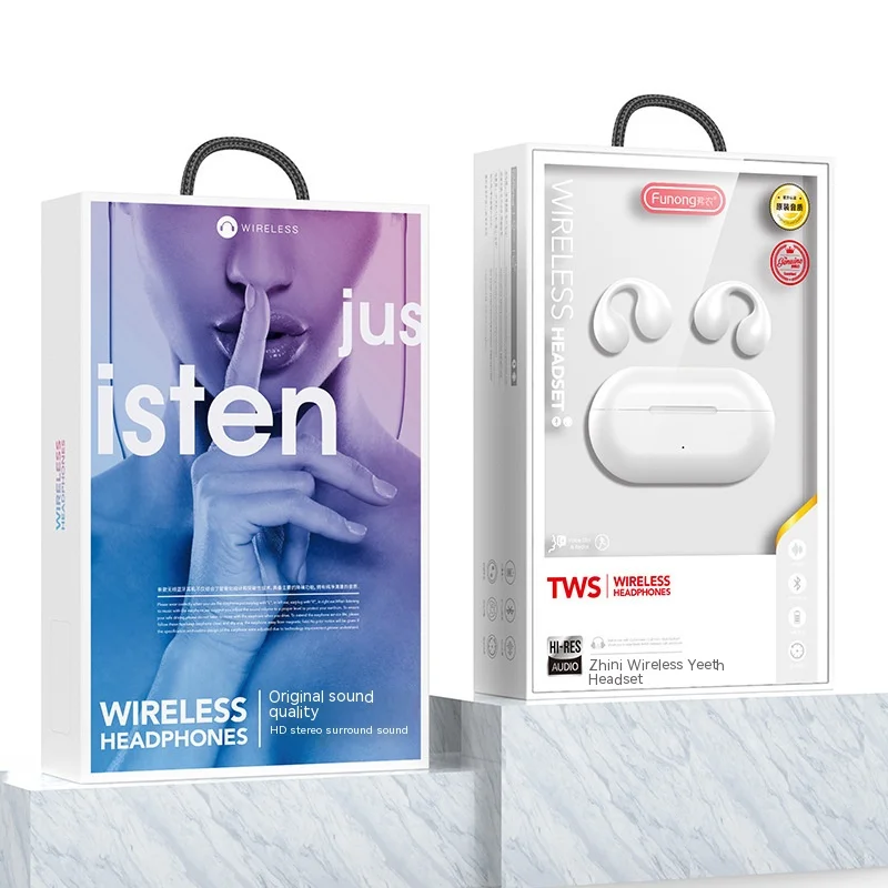 Popular wireless Bluetooth headset TWS binaural sports smart digital display ultra-long battery life high-quality Bluetooth