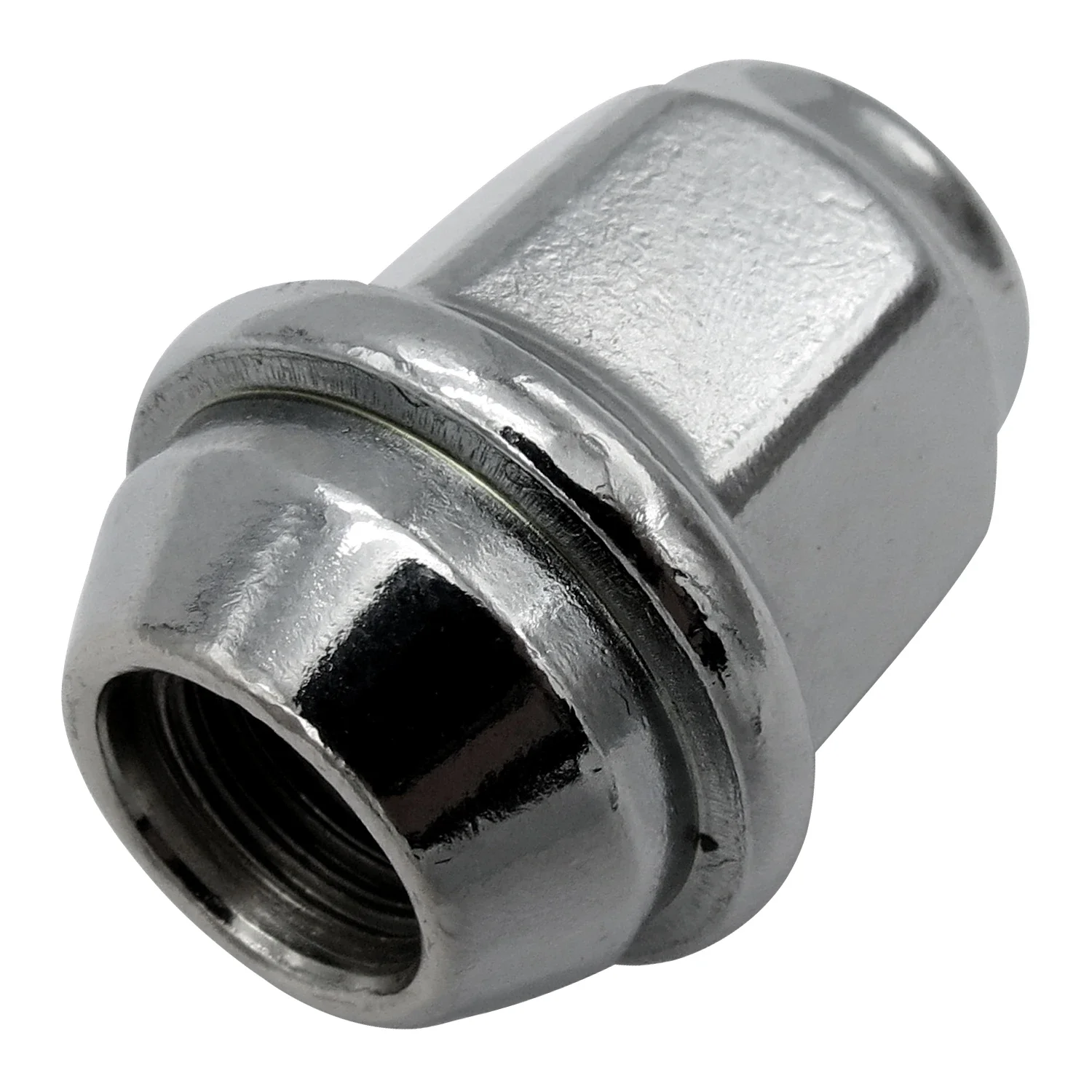 

M12 x 1,5 гайки с резьбой для колес, хромированные гайки с проушинами, выпуклая желудь для Ford Fusion Focus Escape K14843