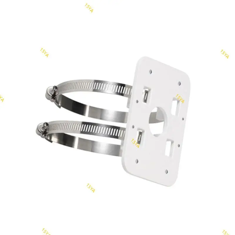 15YA Weatherproof Solid Camera Vertical Poles Mount Adapter for Long Last Security Installations Flexible Positioning