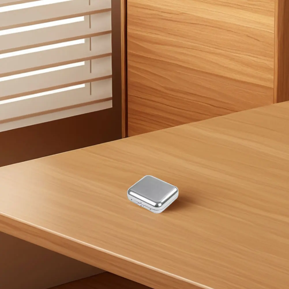 

Stainless Steel Mini Pocket With Lid Portable Metal Cigarette Container For Travel Outdoor Smoking Car Home Butt Holder Tray