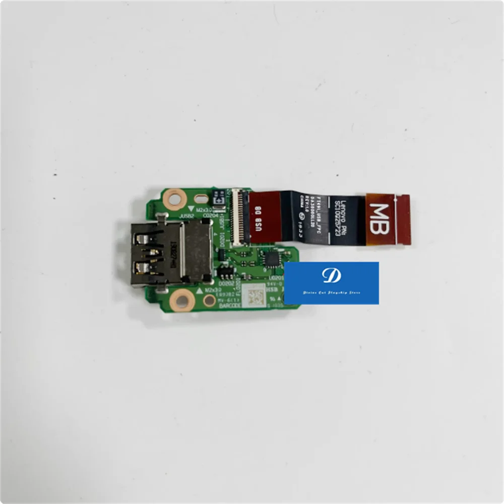

FOR Lenovo Thinkpad X390 X13 T490S T14S NS-B892 01YN265 USB Board W Cable