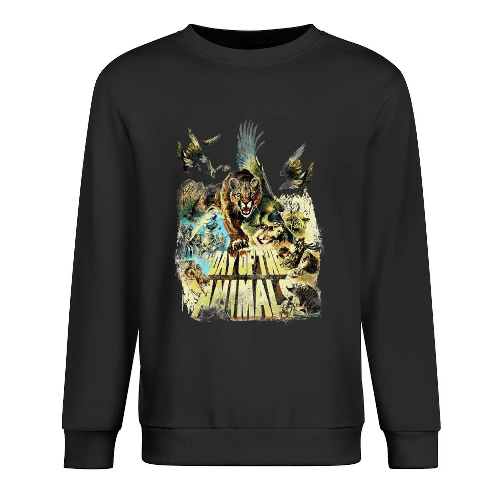 

Day of the animal Pullover korean autumn clothes autumn fashion men anime clothing sweatshirt men