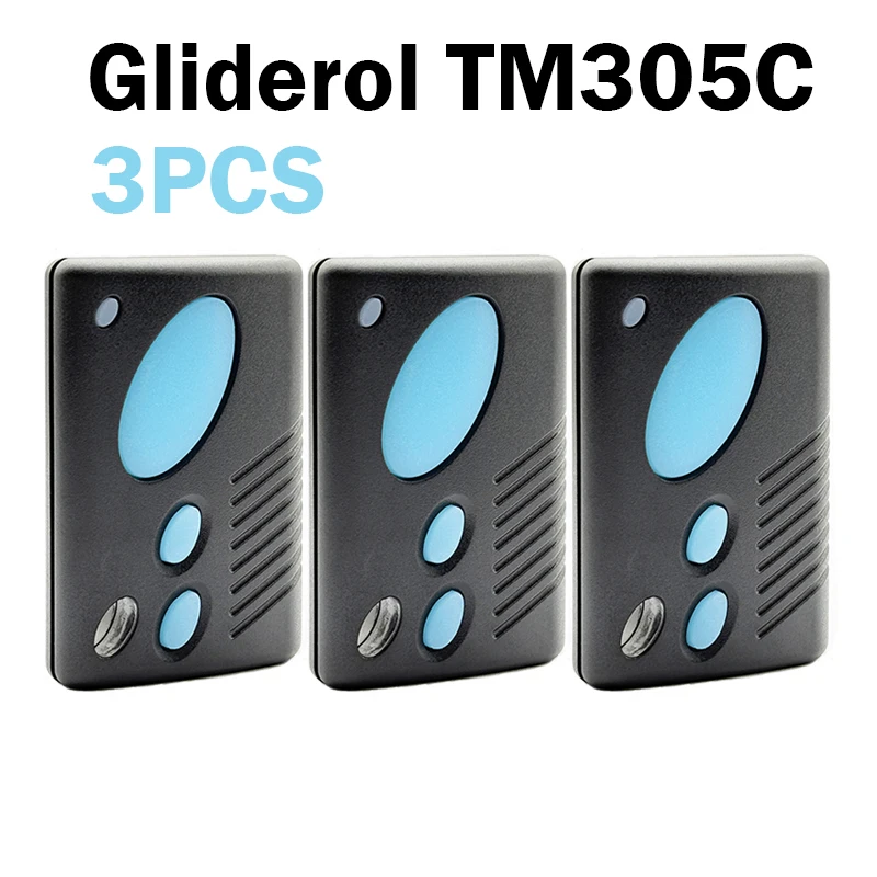 

3PCS Gliderol Remote Control TM305C Garage Door Remote Control 315MHz Compatible With Glidermatic GRD GTS Optima 2000