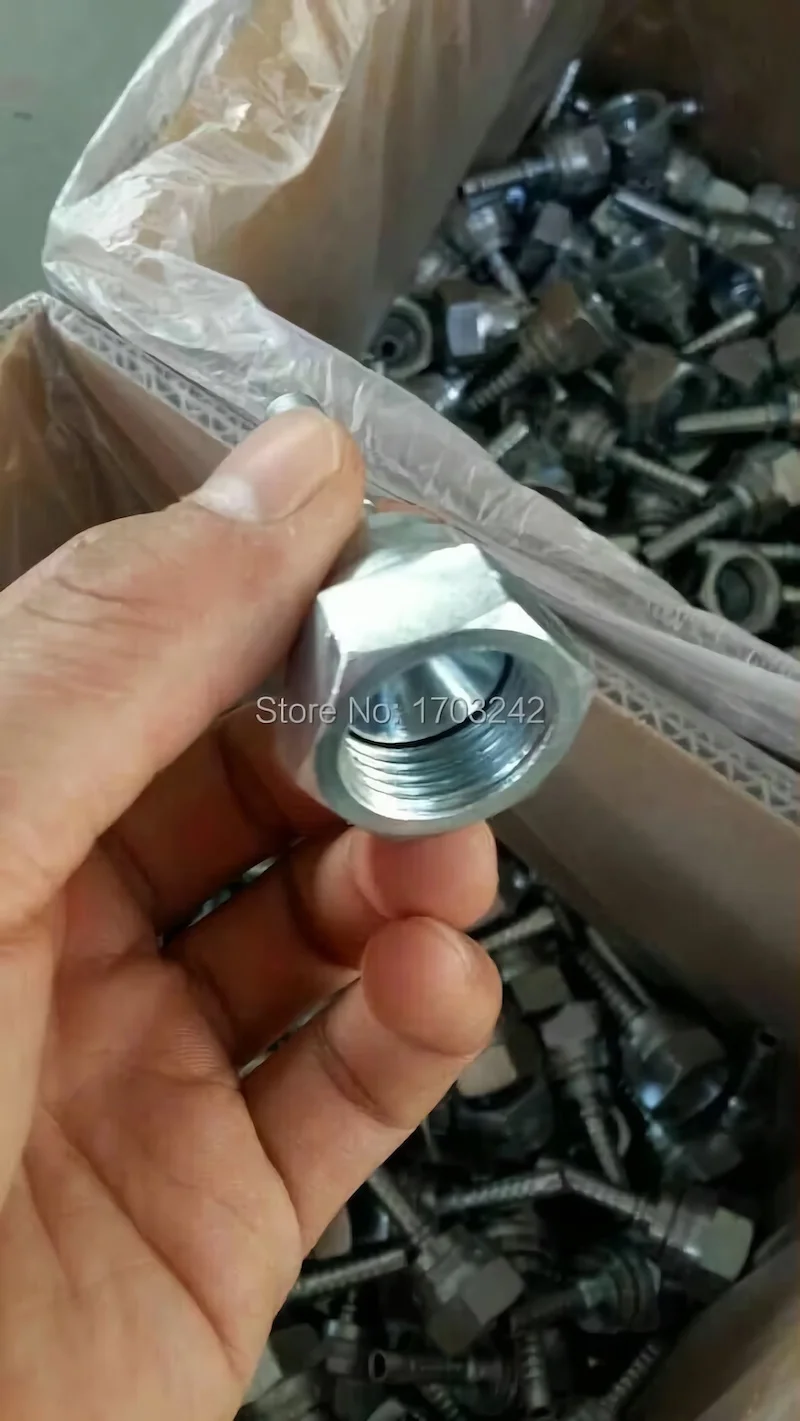 تركيب أنابيب خرطوم هيدروليكي من الفولاذ المقاوم للصدأ