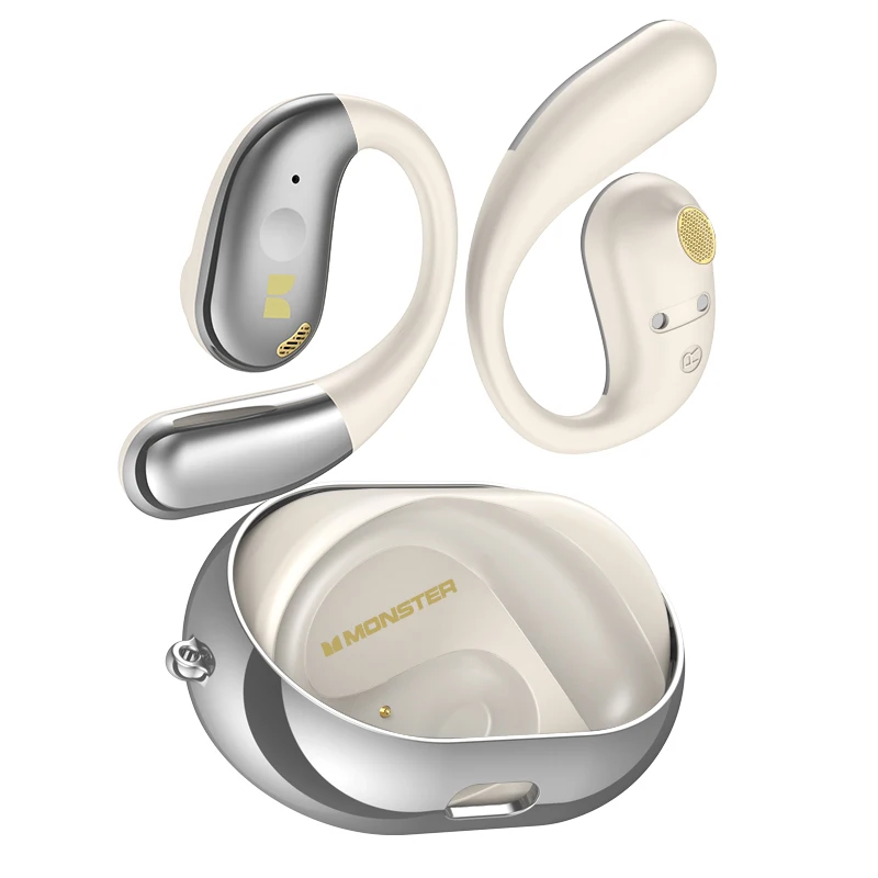 モンスターオープンイヤーAC360空気伝導ヘッドホンBluetooth 5.4完全
