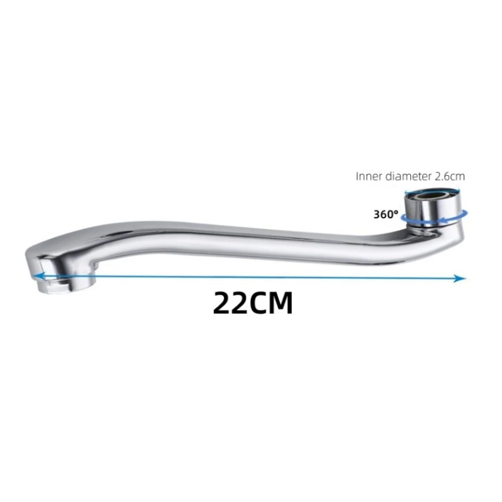 Stainless Steel Sink Faucet Pipe In-wall Water Outlet Elbow S-bend Extension Tube Bathroom Kitchen Faucet Leaking Repair Parts