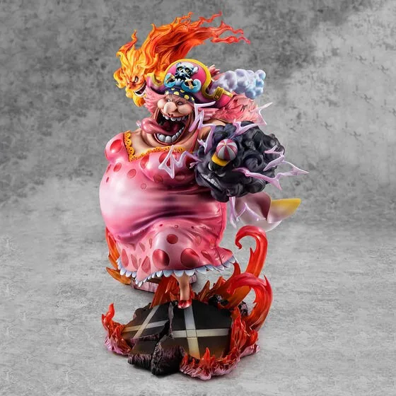 

MegaHouse ONE PIECE POP MAX Bigmom экшн ПВХ Коллекционная модель игрушка Аниме Фигурки игрушки для детей