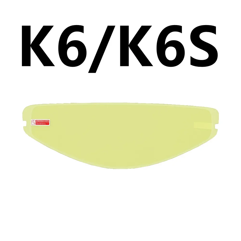 K6 Helmet Visor Anti Fog Film for AGV K6/K6S Motorcycle Helmet Parts Accessorie Anti Fogging Capacete Shield Sticker