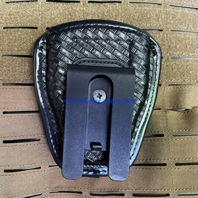 652d bolsa portátil portátil taticamente universal suporte mão 360 graus gire os coldres algema ao ar livre