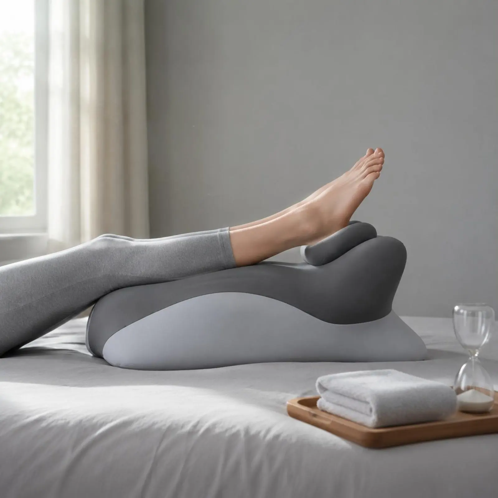 Prone Pillow Ergonomic Reading Pillow Body Support Breathable Cover Relaxation Gear Memory Foam