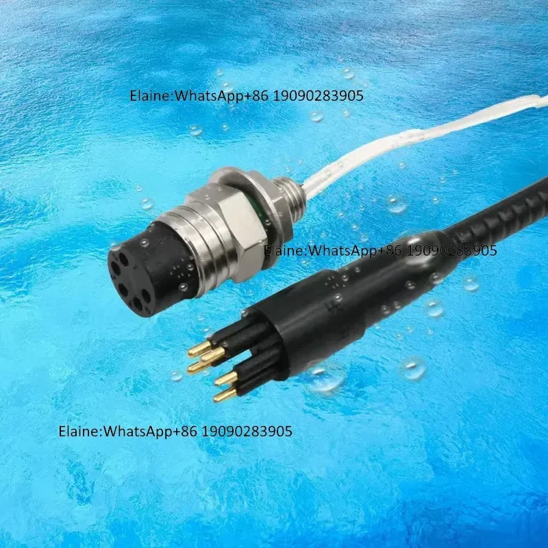 Micro 5-core MCBH5M/F Pressure Resistant Waterproof Connector ROV Cable Connection 6000 Meters