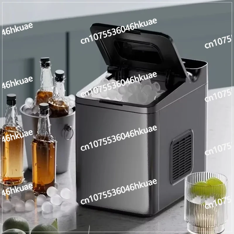 

Автоматический льдогенератор большой емкости — для домашнего и небольшого коммерческого использования (магазин чая с молоком, киоска)